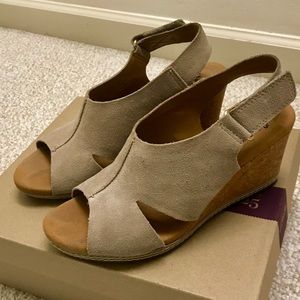 Clarks Wedge sandals